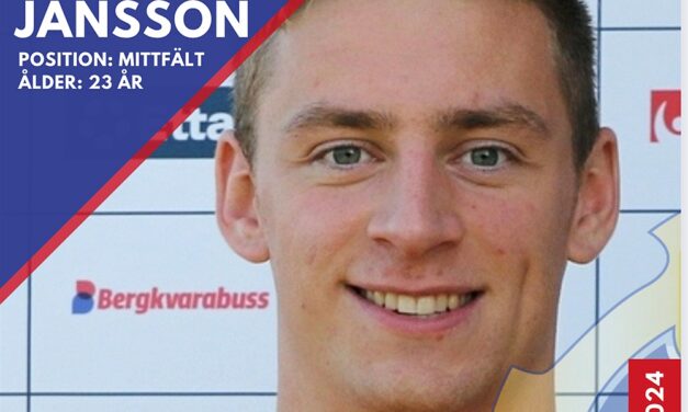 Oskar Jansson redo för tredje VIF-säsongen