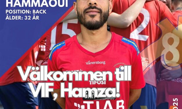 Välkommen till VIF, Hamza!