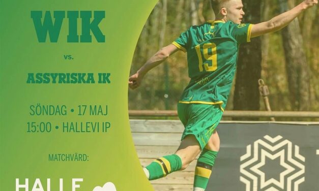Ny hemmamatch på söndag!