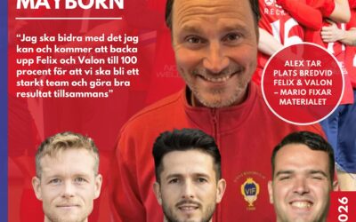 Mayborn kompletterar VIF Herrteamet inför höstsäsongen